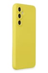 Mey İthalat®  Samsung Galaxy S24 Kılıf Nano içi Kadife Silikon - Sarı