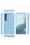 Mey İthalat®  Samsung Galaxy S24 Kılıf Optimum Silikon - Sky Blue
