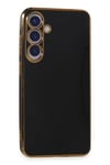 Mey İthalat®  Samsung Galaxy S24 Kılıf Volet Silikon - Siyah