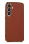 Mey İthalat®  Samsung Galaxy S24 Plus Kılıf Volet Silikon - Kırmızı