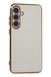 Mey İthalat®  Samsung Galaxy S24 Plus Kılıf Volet Silikon - Beyaz