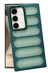Mey İthalat®  Samsung Galaxy S24 Plus Kılıf Airmax Silikon Kapak - Koyu Yeşil