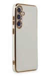 Mey İthalat®  Samsung Galaxy S24 Plus Kılıf Volet Silikon - Beyaz