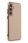 Mey İthalat®  Samsung Galaxy S24 Plus Kılıf Volet Silikon - Pembe