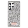 Mey İthalat®  Samsung Galaxy S24 Ultra Bright Simli Kapak - Gümüş