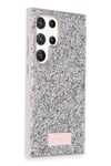 Mey İthalat®  Samsung Galaxy S24 Ultra Bright Simli Kapak - Gümüş
