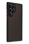 Mey İthalat®  Samsung Galaxy S24 Ultra Kılıf Montreal Silikon Kapak - Siyah