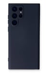 Mey İthalat®  Samsung Galaxy S24 Ultra Kılıf Nano içi Kadife Silikon - Lacivert