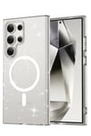 Mey İthalat®  Samsung Galaxy S24 Ultra Kılıf Star Magsafe Kapak - Şeffaf