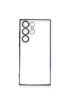 Mey İthalat®  Samsung Galaxy S24 Ultra Kılıf  Lensli Silikon - Siyah