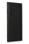 Mey İthalat®  Samsung Galaxy S24 Ultra Kılıf Nano içi Kadife Silikon - Siyah
