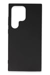 Mey İthalat®  Samsung Galaxy S24 Ultra Kılıf First Silikon - Siyah