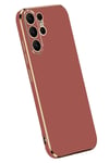 Mey İthalat®  Samsung Galaxy S24 Ultra Kılıf Volet Silikon - Kırmızı