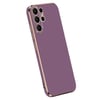 Mey İthalat®  Samsung Galaxy S24 Ultra Kılıf Volet Silikon - Mor