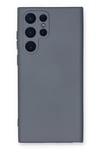 Mey İthalat®  Samsung Galaxy S24 Ultra Kılıf Nano içi Kadife Silikon - Gri