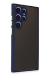 Mey İthalat®  Samsung Galaxy S24 Ultra Kılıf Montreal Silikon Kapak - Lacivert