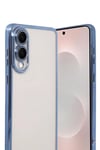 Mey İthalat®  Samsung Galaxy S25 Edge  Lensli Silikon - Açık Mavi