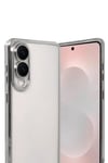 Mey İthalat®  Samsung Galaxy S25 Edge  Lensli Silikon - Gümüş