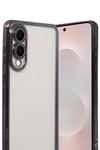 Mey İthalat®  Samsung Galaxy S25 Edge  Lensli Silikon - Siyah