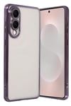 Mey İthalat®  Samsung Galaxy S25 Edge  Lensli Silikon - Mor
