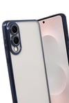 Mey İthalat®  Samsung Galaxy S25 Edge  Lensli Silikon - Lacivert