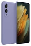 Mey İthalat®  Samsung Galaxy S25 Edge First Silikon - Lila