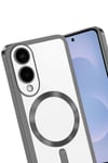 Mey İthalat®  Samsung Galaxy S25 Edge Kross Magneticsafe Kapak - Titan Gri