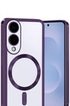 Mey İthalat®  Samsung Galaxy S25 Edge Kross Magneticsafe Kapak - Mor
