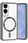 Mey İthalat®  Samsung Galaxy S25 Edge Kross Magneticsafe Kapak - Titan Gri