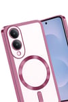Mey İthalat®  Samsung Galaxy S25 Edge Kross Magneticsafe Kapak - Rose