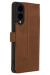 Mey İthalat®  Samsung Galaxy S25 Edge Trend S Plus Kapaklı Kılıf - Taba