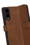 Mey İthalat®  Samsung Galaxy S25 Edge Trend S Plus Kapaklı Kılıf - Taba