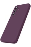 Mey İthalat®  Samsung Galaxy S25 FE First Silikon - Mürdüm