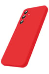 Mey İthalat®  Samsung Galaxy S25 FE First Silikon - Kırmızı