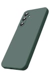 Mey İthalat®  Samsung Galaxy S25 FE First Silikon - Koyu Yeşil