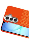Mey İthalat®  Samsung Galaxy S25 FE Vega Magsafe Kapak - Turuncu