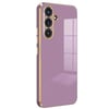 Mey İthalat®  Samsung Galaxy S25 FE Volet Silikon - Mor