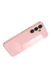 Mey İthalat®  Samsung Galaxy S25 FE Volet Silikon - Pembe