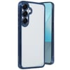 Mey İthalat®  Samsung Galaxy S25 Kılıf  Lensli Silikon - Lacivert