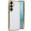 Mey İthalat®  Samsung Galaxy S25 Kılıf  Lensli Silikon - Gold