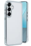 Mey İthalat®  Samsung Galaxy S25 Kılıf  Lensli Silikon - Gümüş