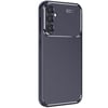 Mey İthalat®  Samsung Galaxy S25 Kılıf Auto Focus Karbon Kapak - Lacivert