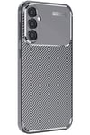 Mey İthalat®  Samsung Galaxy S25 Plus Kılıf Auto Focus Karbon Kapak - Gri