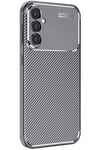 Mey İthalat®  Samsung Galaxy S25 Plus Kılıf Auto Focus Karbon Kapak - Gri