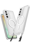 Mey İthalat®  Samsung Galaxy S25 Plus Kılıf Enka Magsafe Silikon Kılıf - Şeffaf