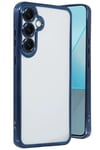 Mey İthalat®  Samsung Galaxy S25 Plus Kılıf  Lensli Silikon - Lacivert