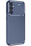Mey İthalat®  Samsung Galaxy S25 Plus Kılıf Auto Focus Karbon Kapak - Lacivert