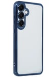 Mey İthalat®  Samsung Galaxy S25 Plus Kılıf  Lensli Silikon - Lacivert