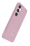 Mey İthalat®  Samsung Galaxy S25 Regal Magsafe Standlı Kapak - Açık Pembe