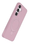 Mey İthalat®  Samsung Galaxy S25 Regal Magsafe Standlı Kapak - Açık Pembe